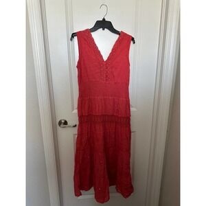 S.R. Fashion Boho Embroidered Dress